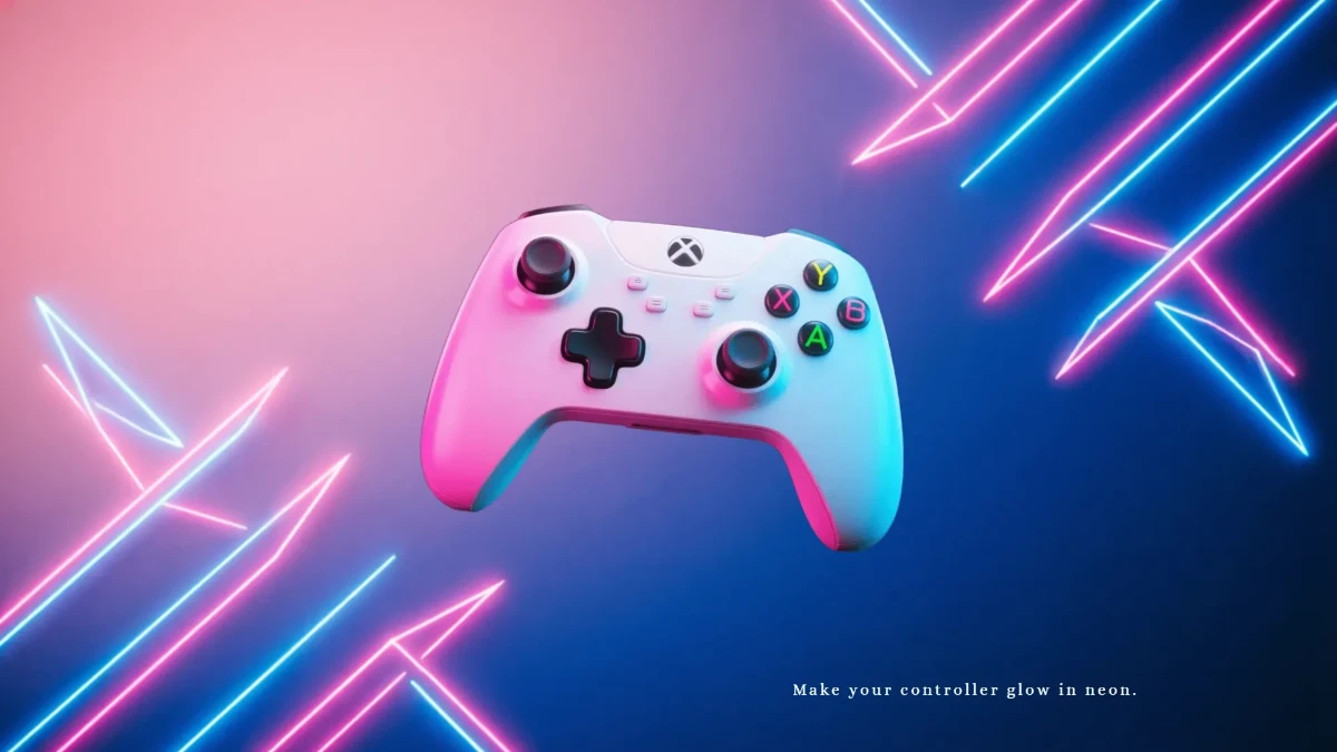 Free Cyberpunk Gaming Device Background Template to Edit Online