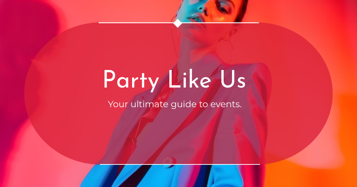 Free Party Blog Banner Template to Edit Online