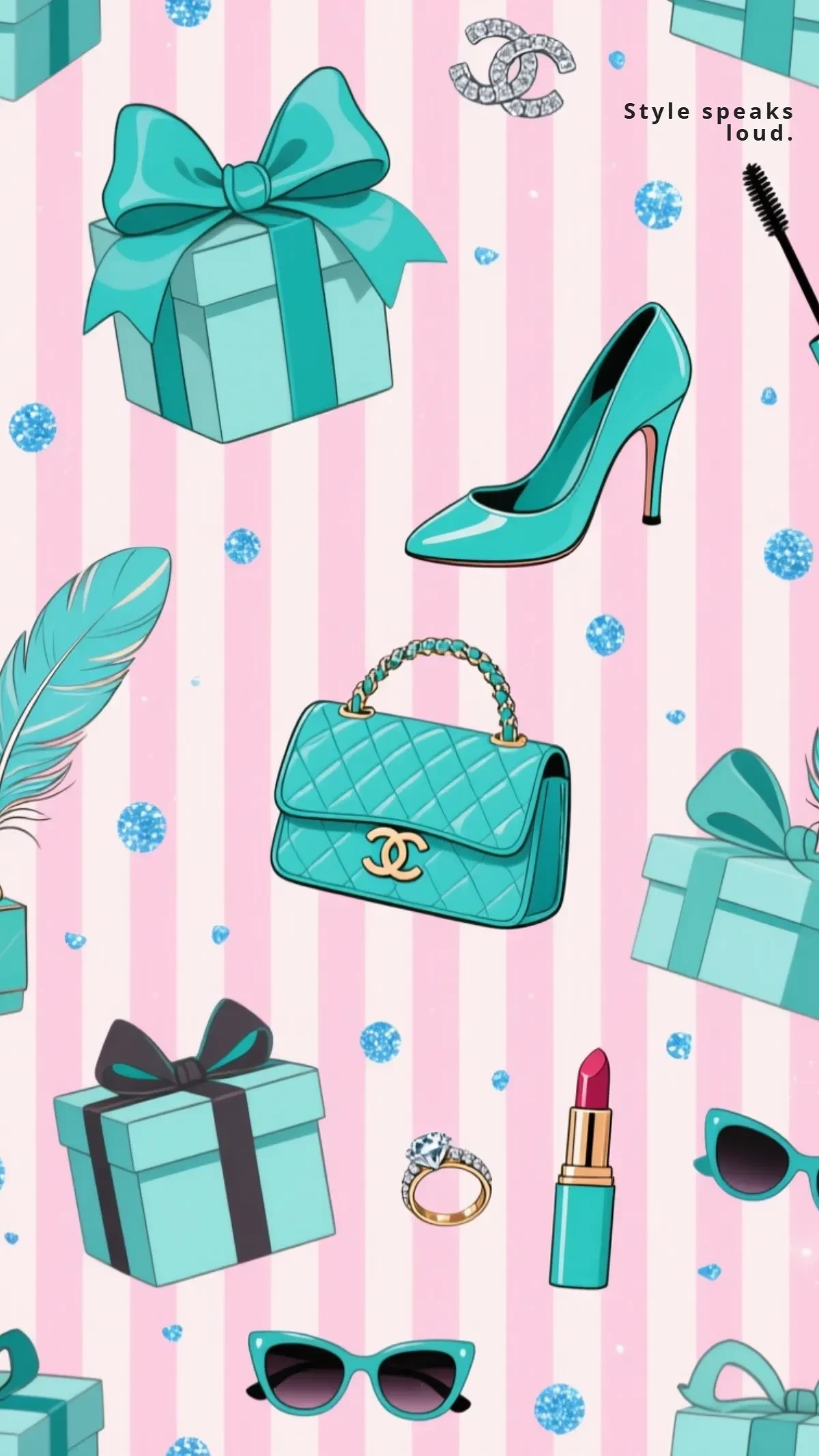 Free Fashion Iphone Background Template to Edit Online