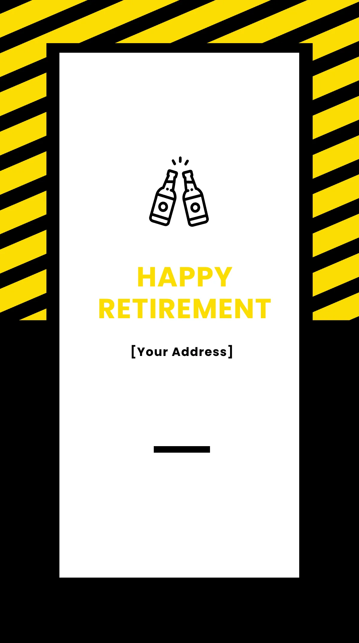 Free Retirement Invitation Instagram Story Template to Edit Online