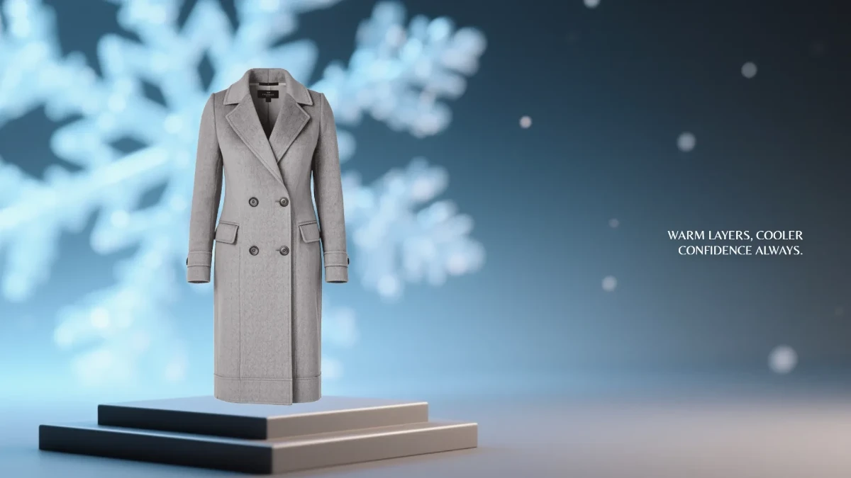 Free Winter Outfit Fashion Background Template to Edit Online