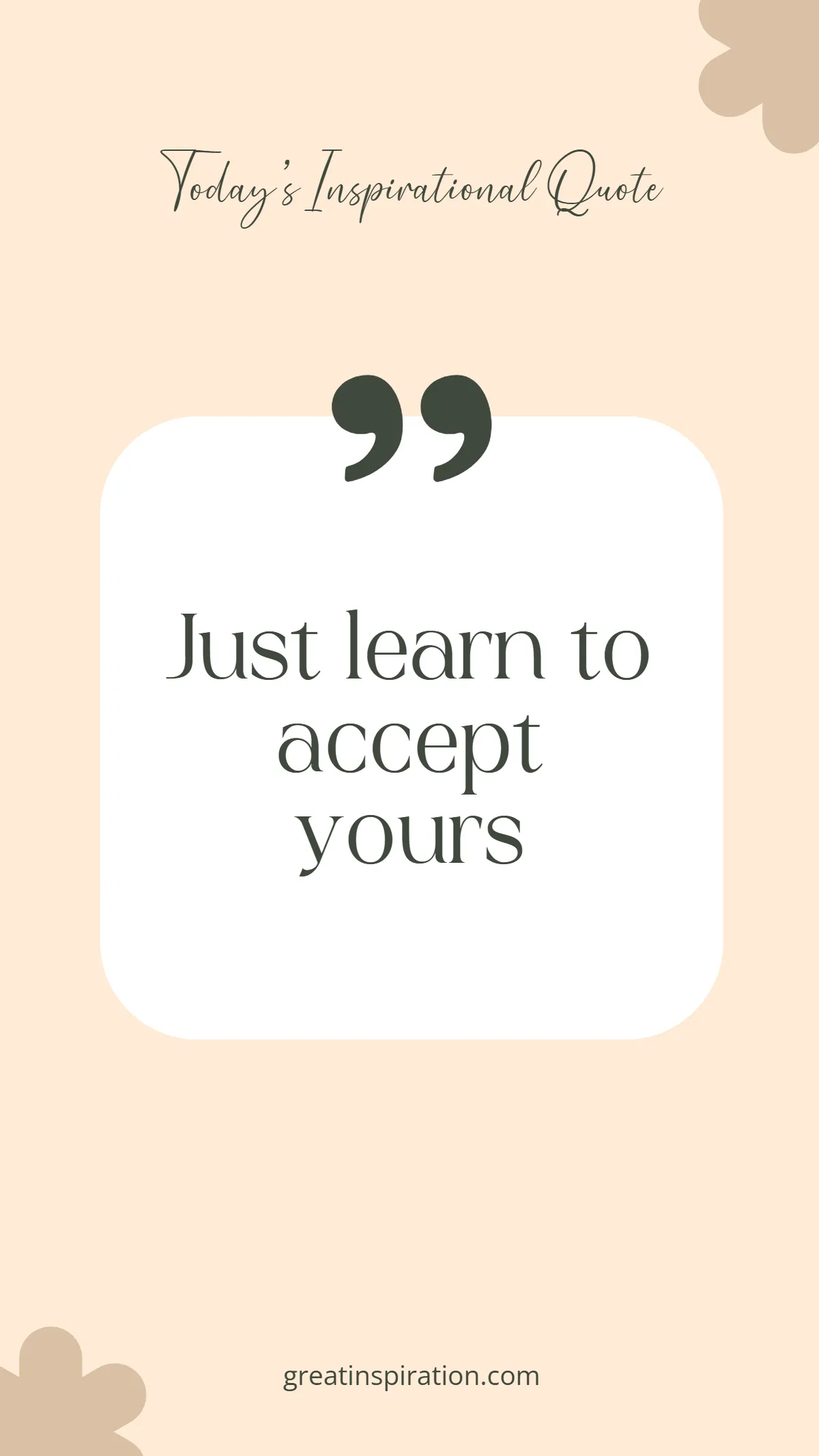 Inspirational Quote Instagram Story Template