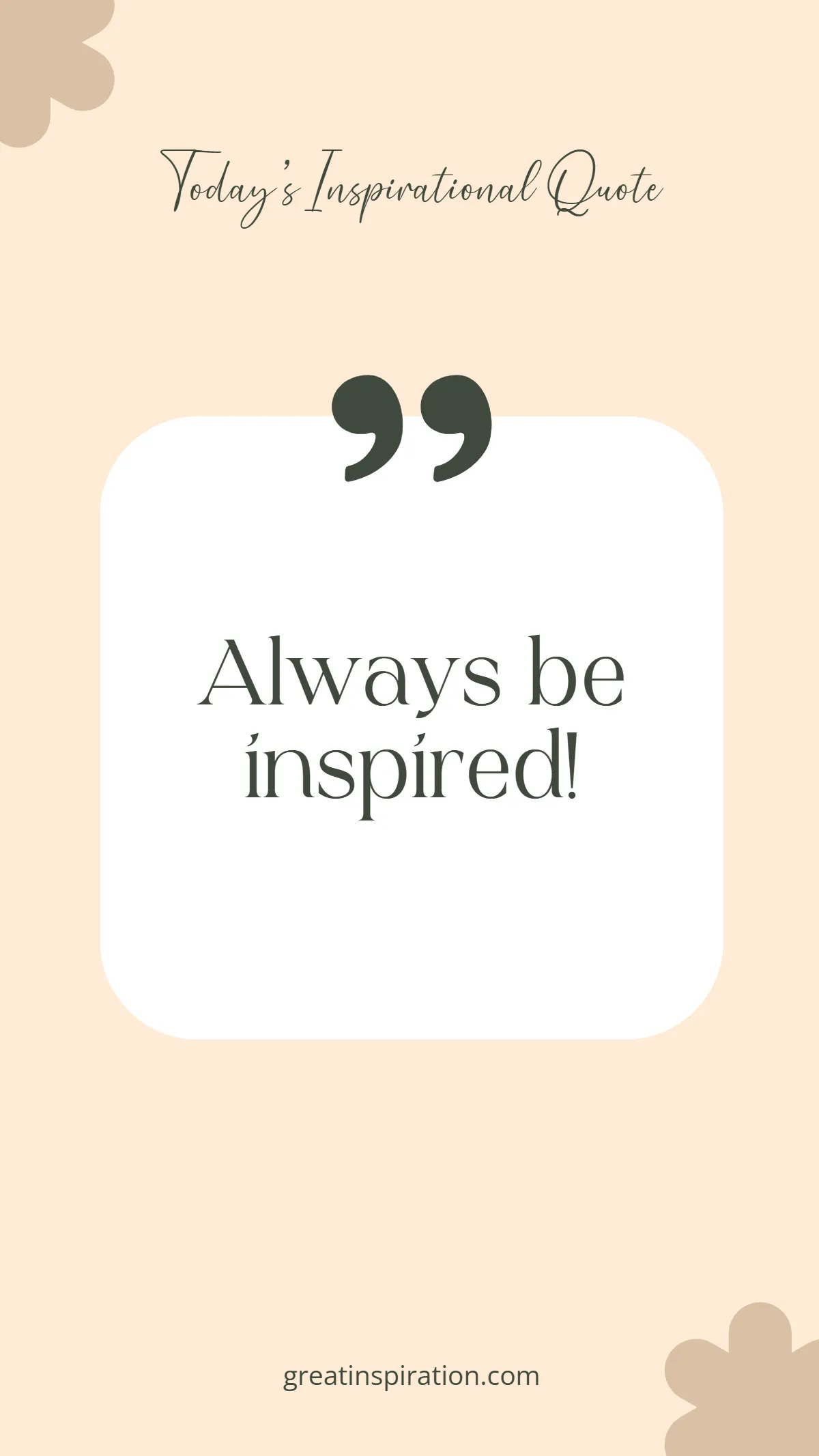 Inspirational Quote Instagram Story Template