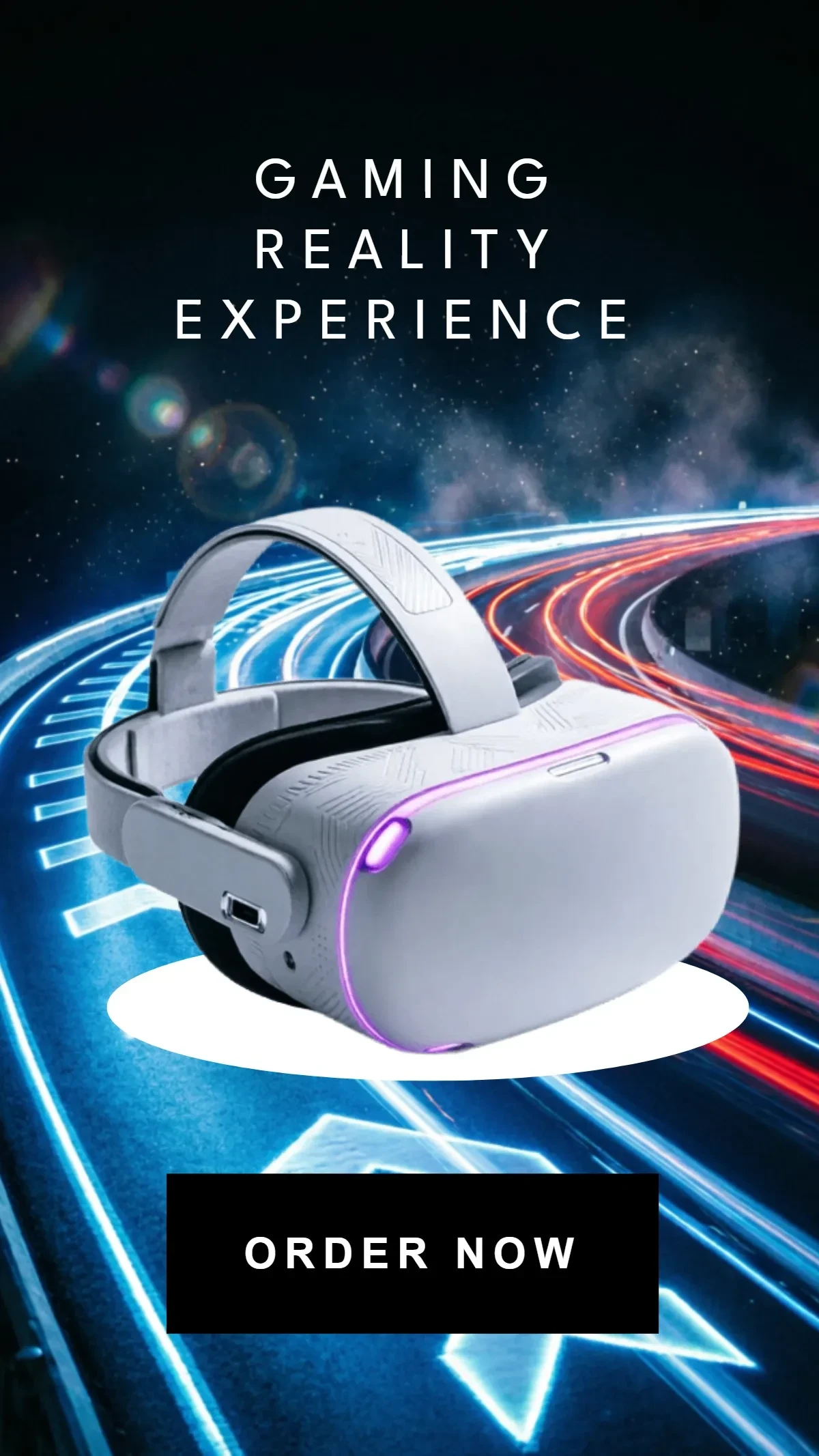 Free Speed Motion Gaming Background Template to Edit Online