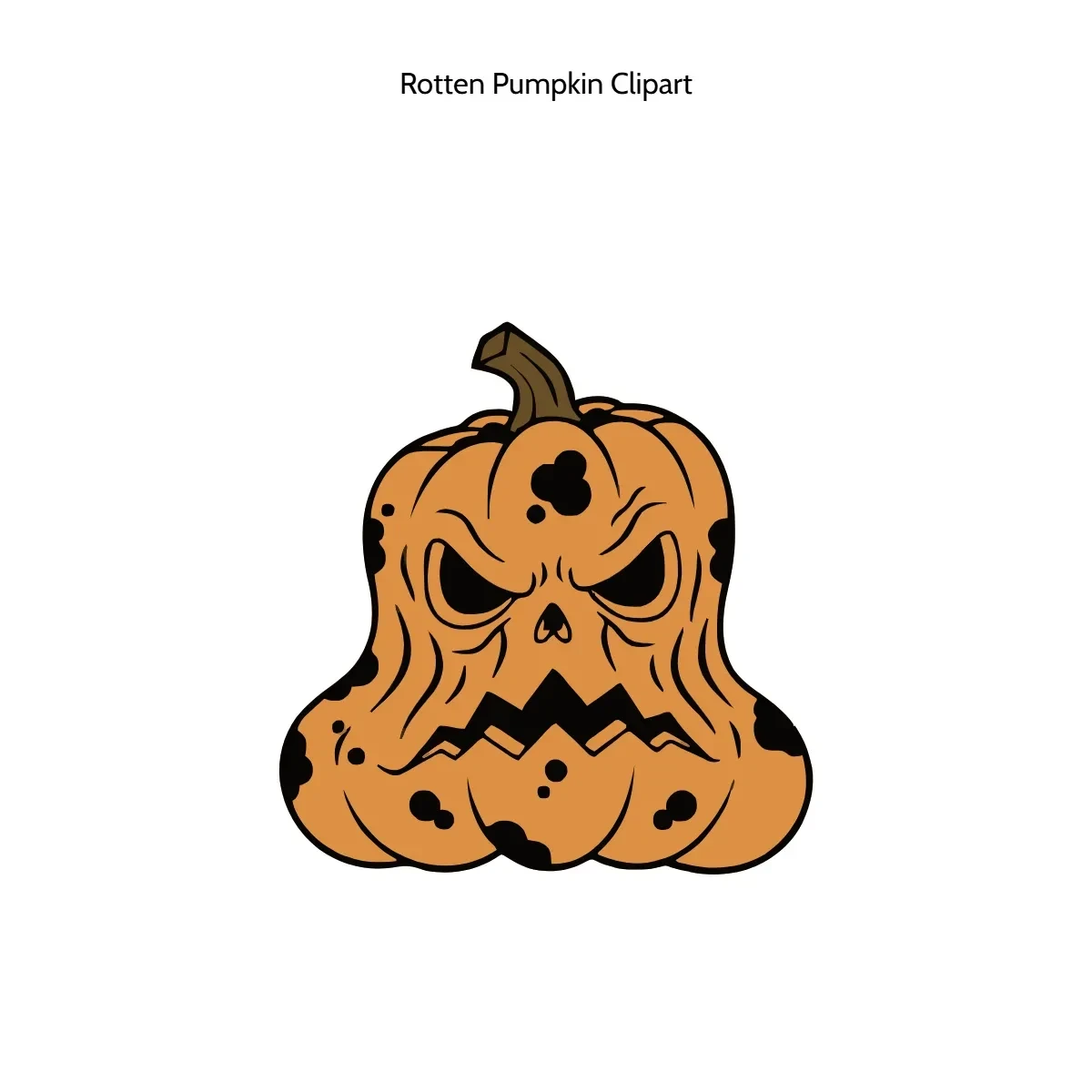 Free Rotten Pumpkin Vector Clipart (PNG, SVG) to Edit Online Free Rotten Pumpkin Vector Clipart (PNG, SVG) to Edit Online