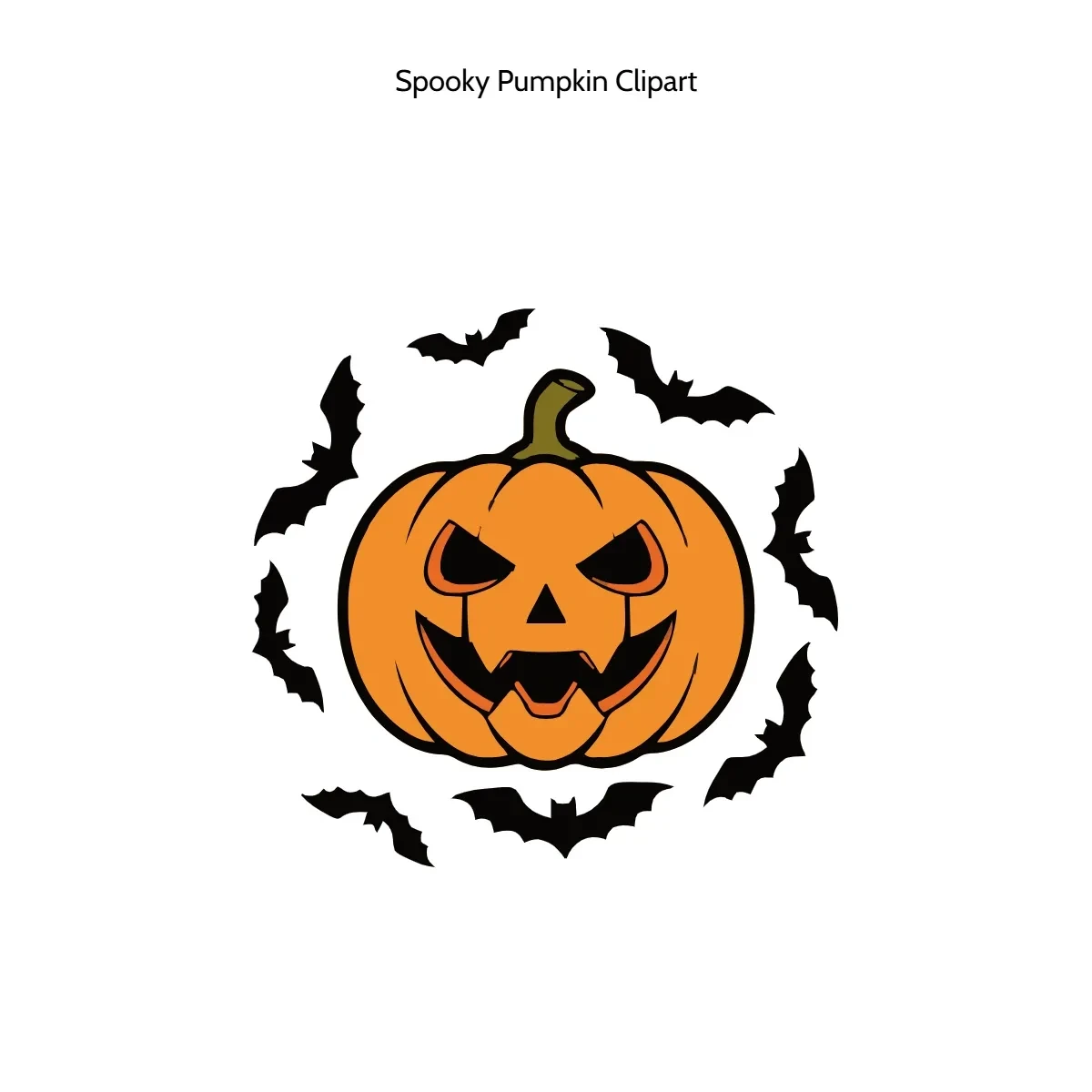 Free Spooky Pumpkin Clipart Template to Edit Online Free Spooky Pumpkin Clipart Template to Edit Online