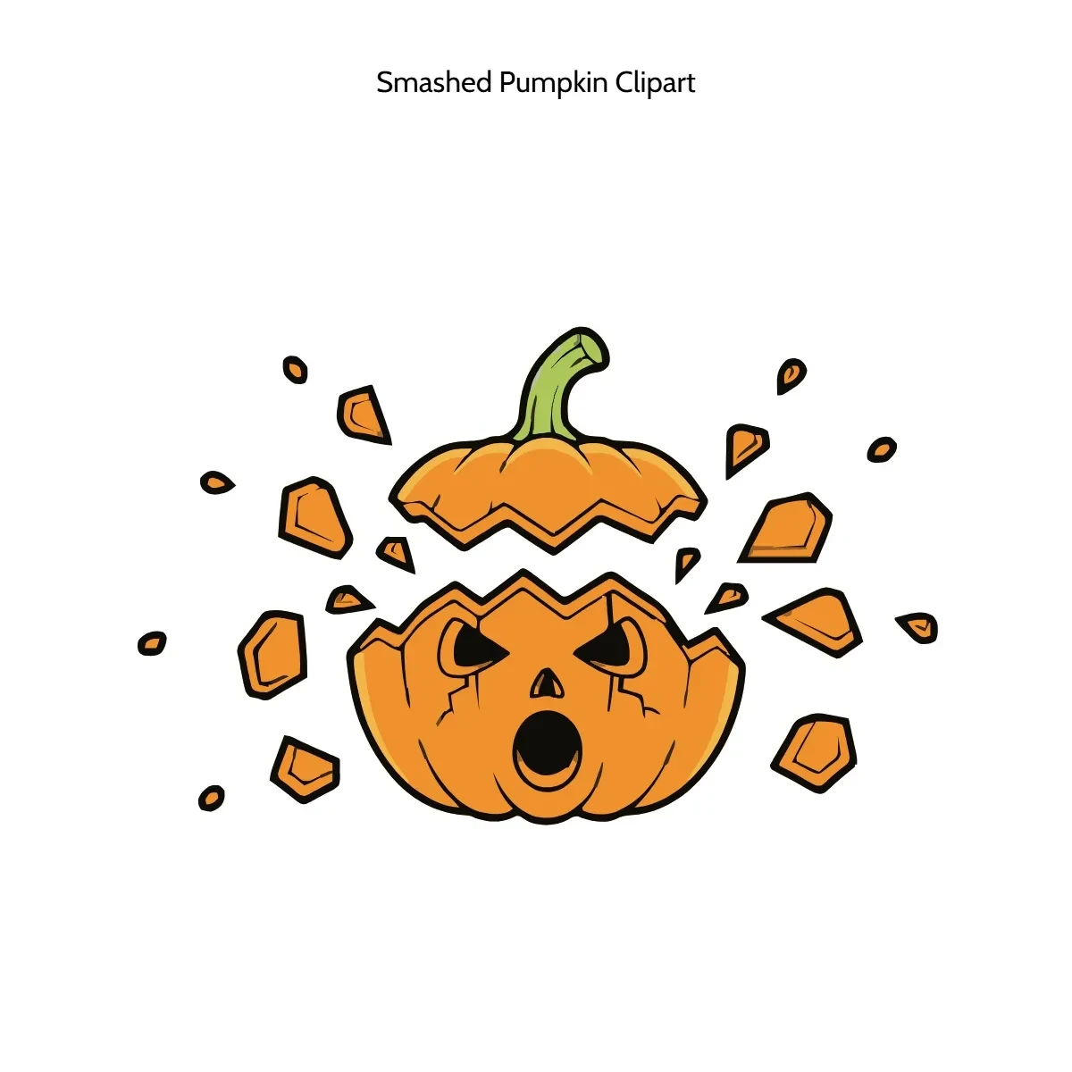 Free Smashed Pumpkin Clipart Template to Edit Online Free Smashed Pumpkin Clipart Template to Edit Online