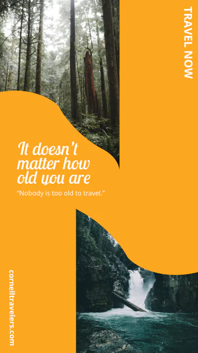 Free Travel Quote Instagram Story Template to Edit Online
