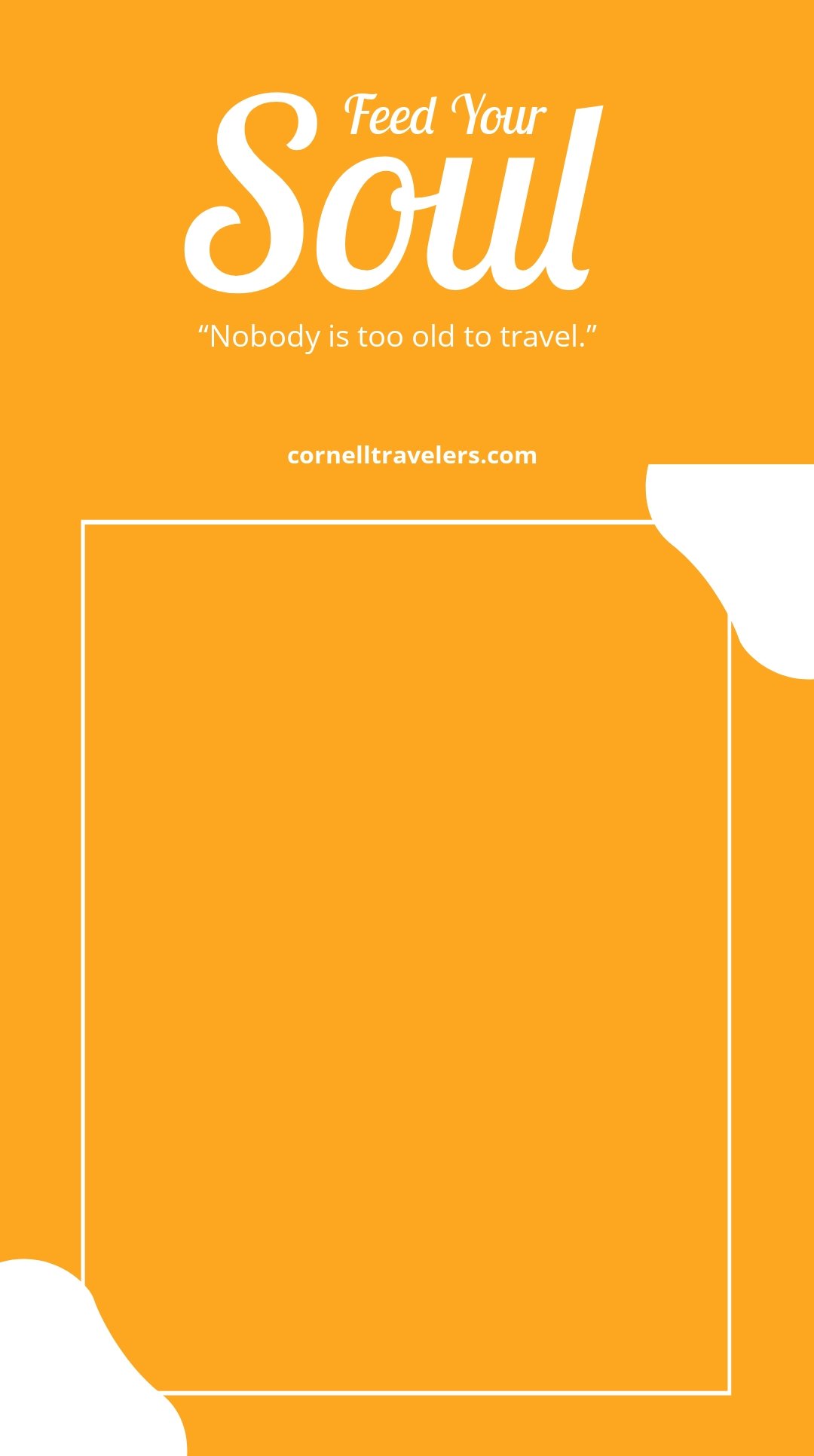 Travel Quote Snapchat Geofilter Template