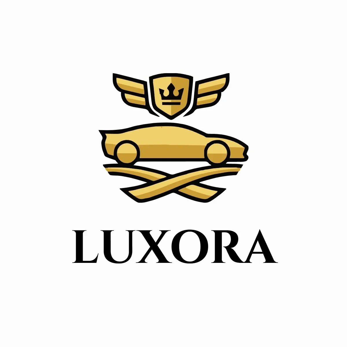 Free Luxury Car Rental Logo Template to Edit Online