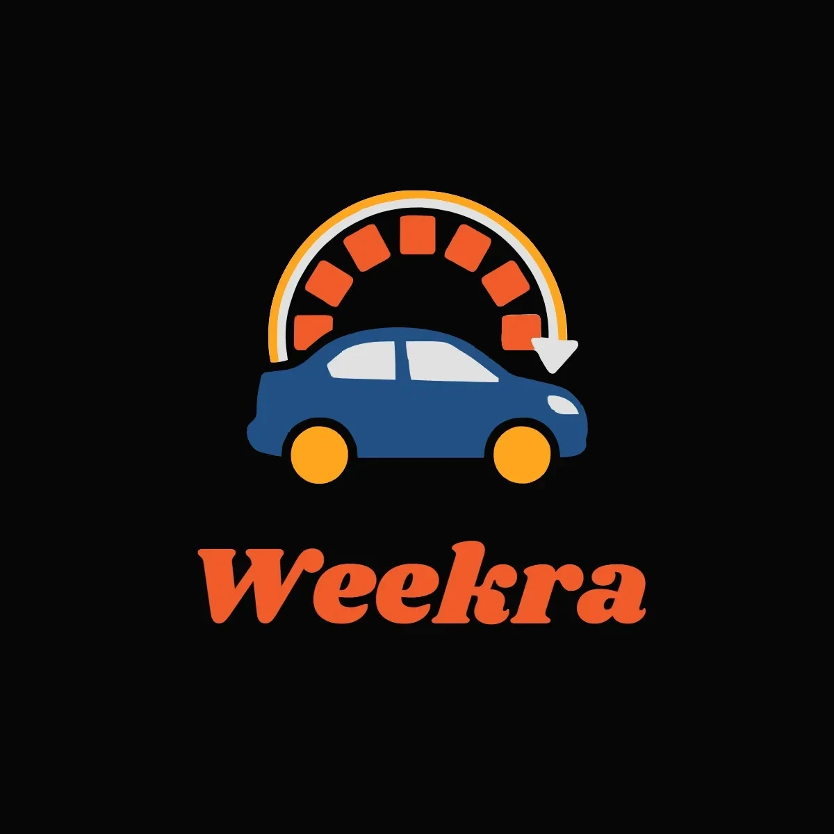 Free Weekly Car Rental Logo Template to Edit Online