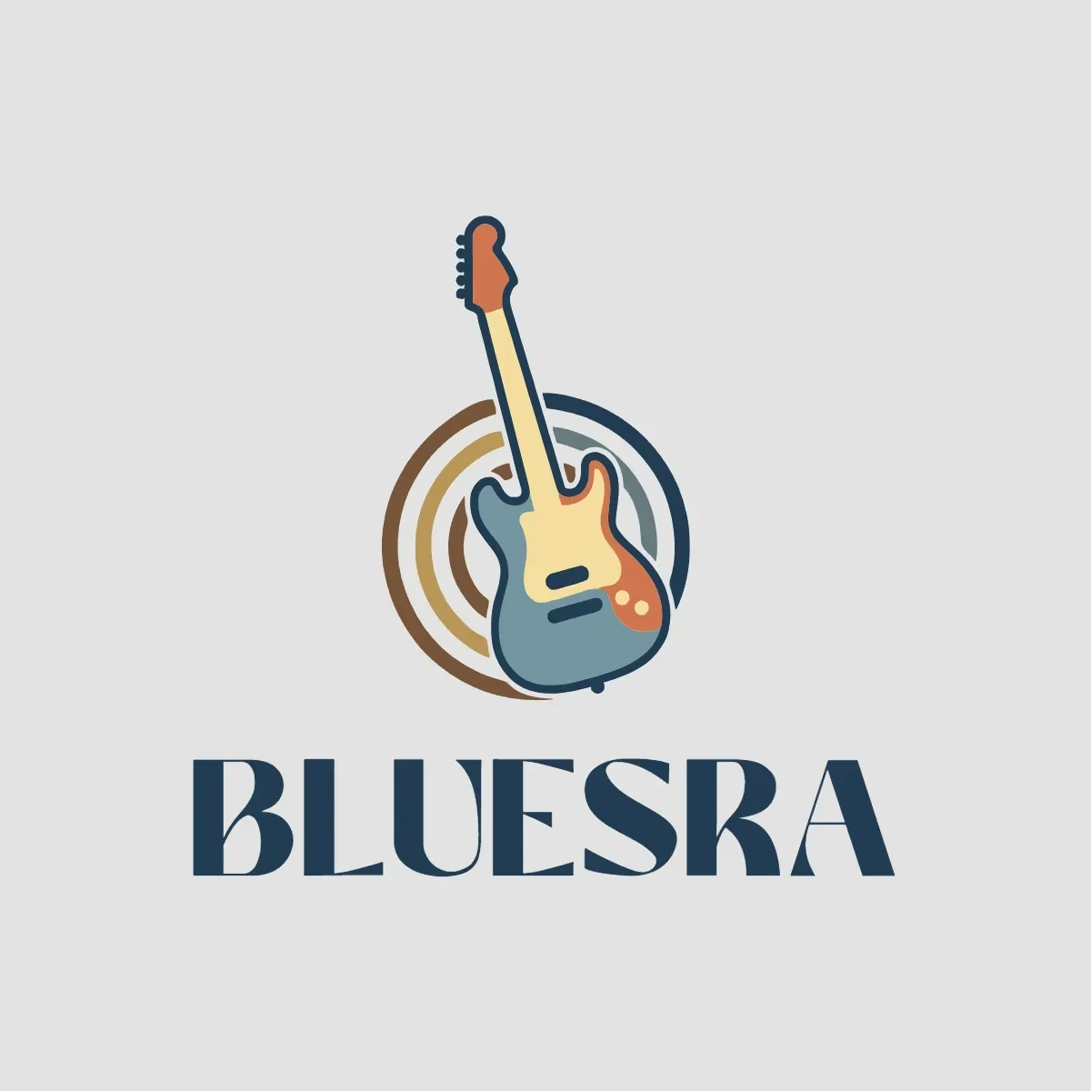 Free Blues Band Logo Template to Edit Online
