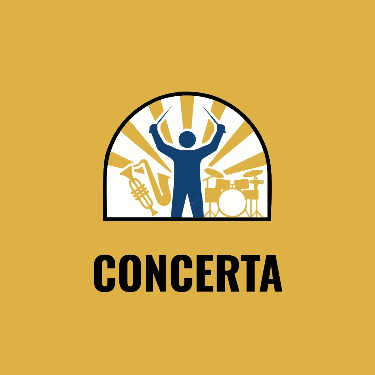 Free Concert Band Logo Template to Edit Online