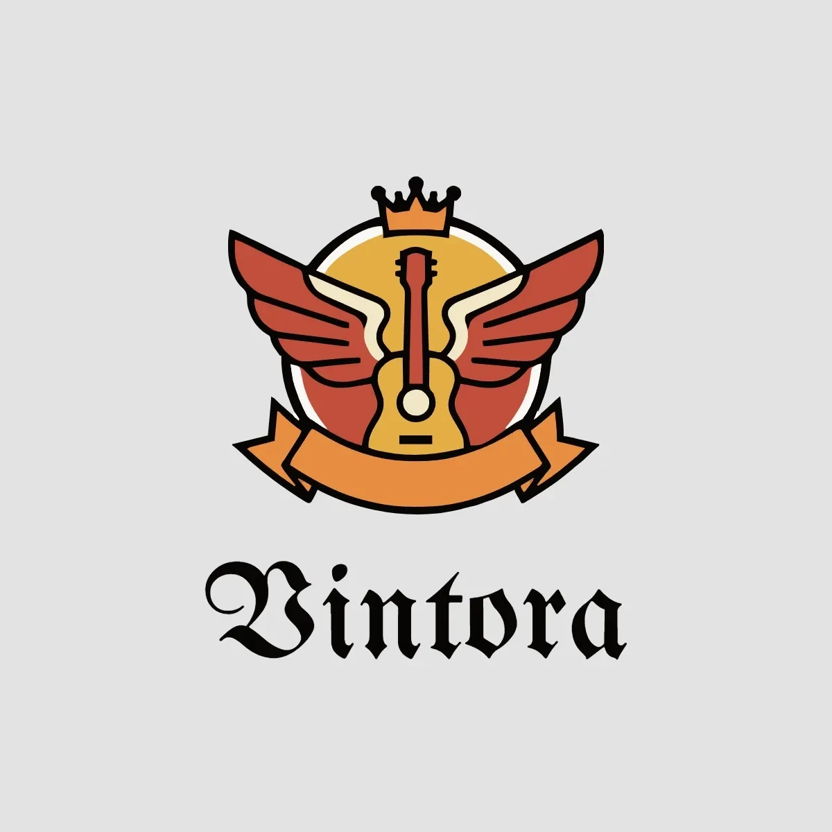 Free Vintage Band Logo Template to Edit Online