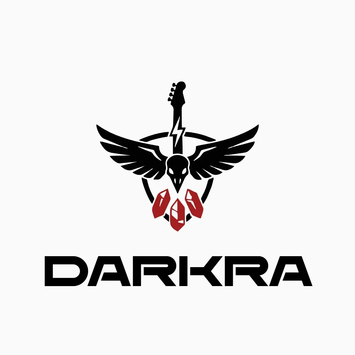 Free Dark Band Logo Template to Edit Online