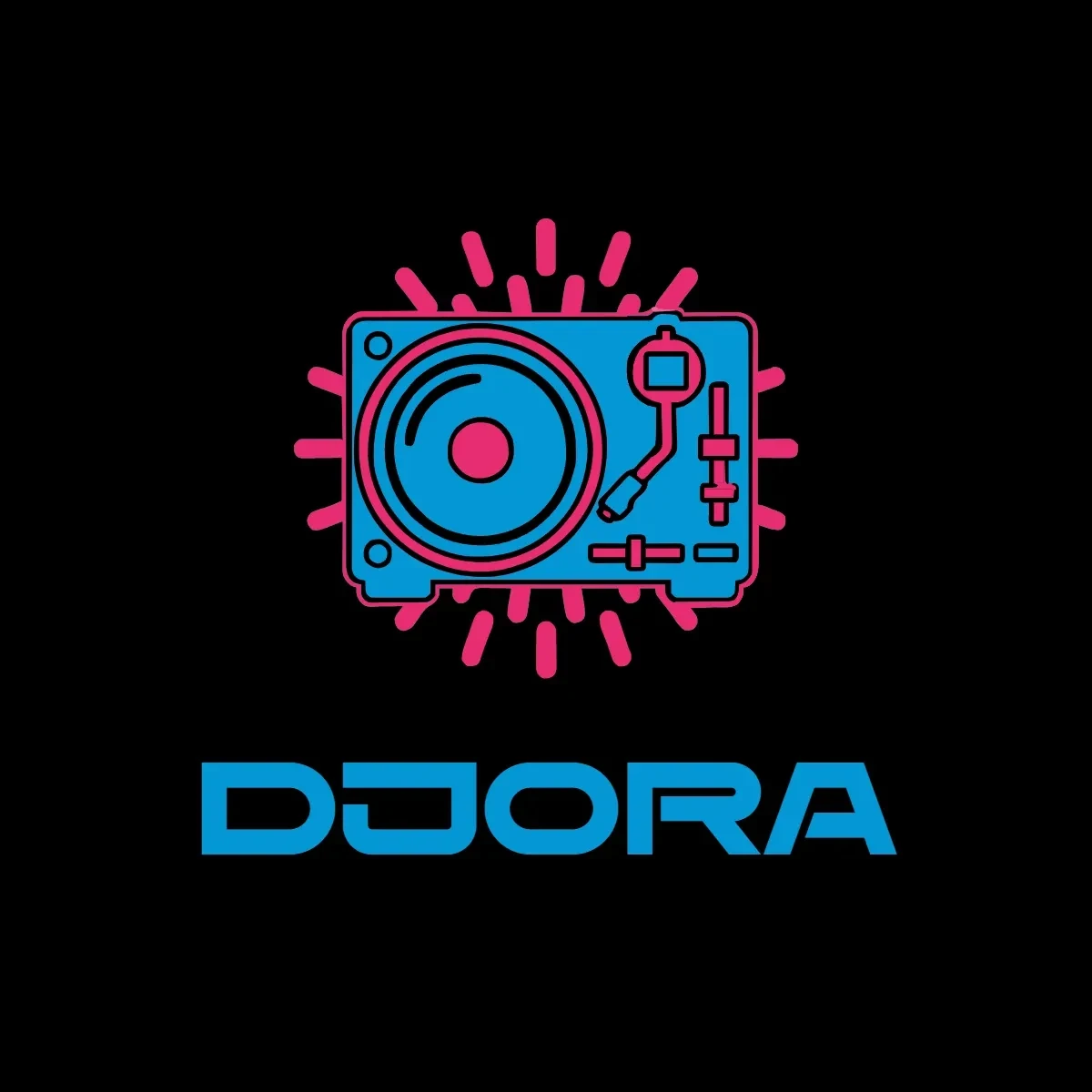 Free DJ Band Logo Template to Edit Online