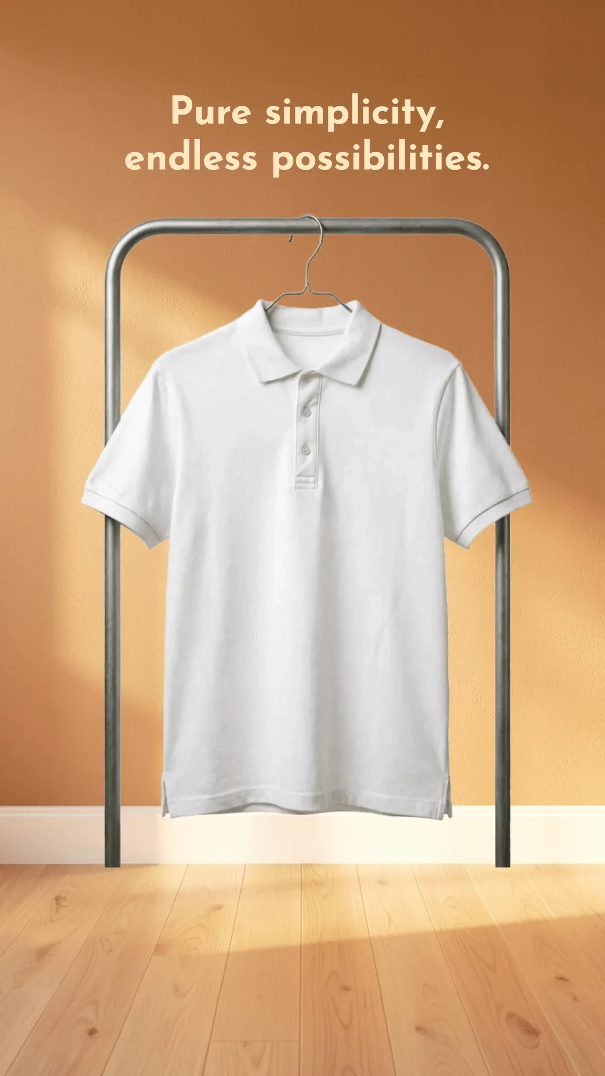 Free Clothing Rack Display Background Template to Edit Online
