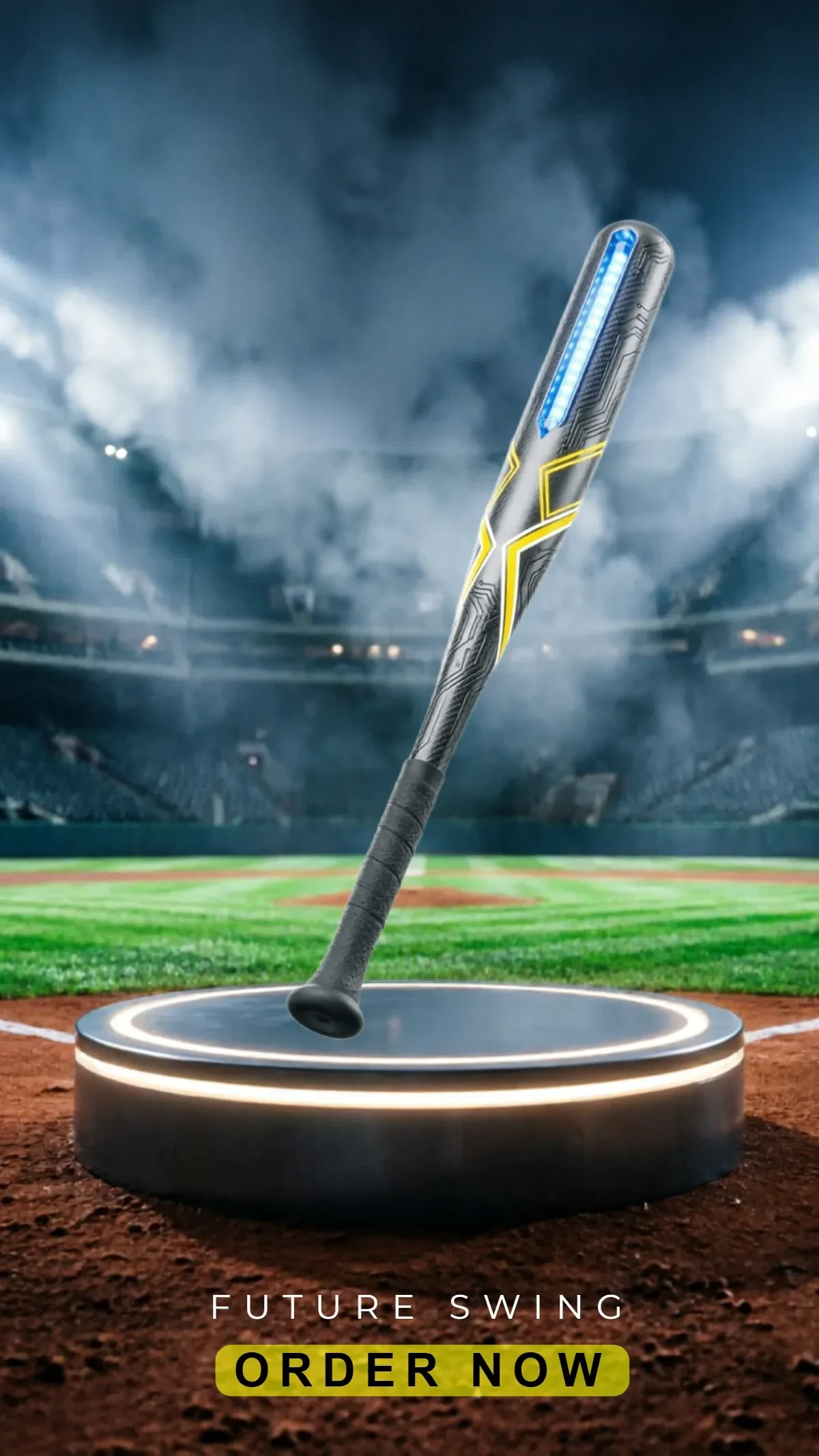Free Baseball Sport Background Template to Edit Online
