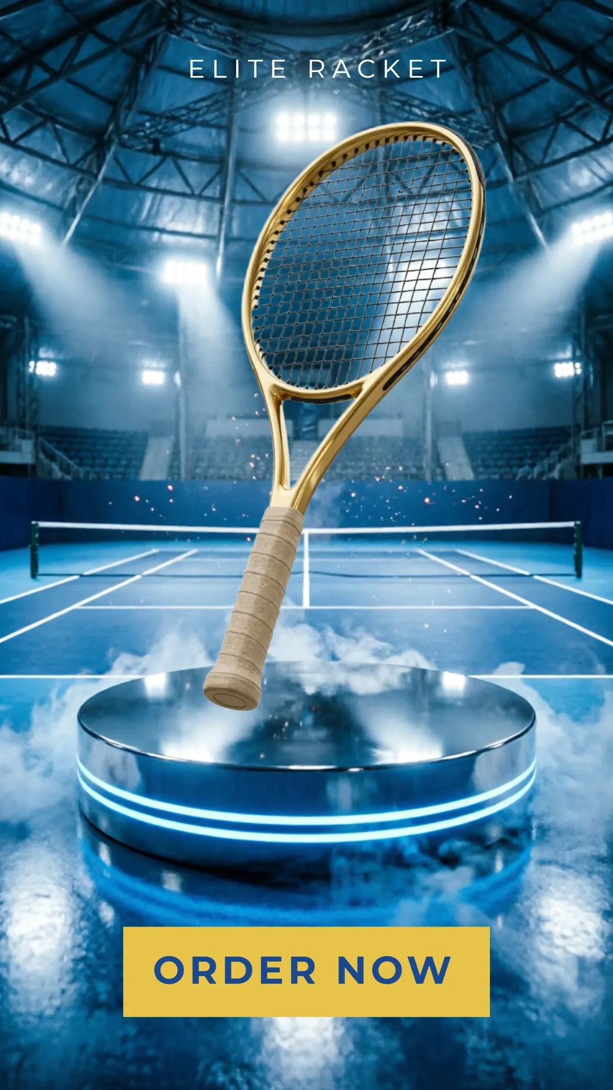Free Tennis Sport Background Template to Edit Online