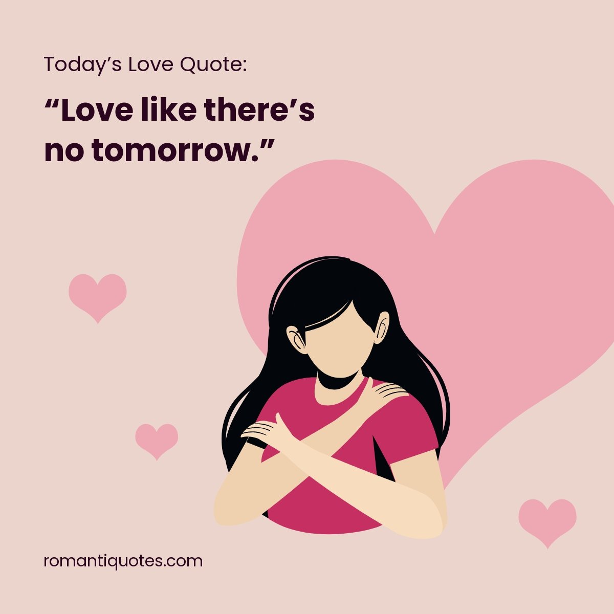 Love Quote Linkedin Post Template