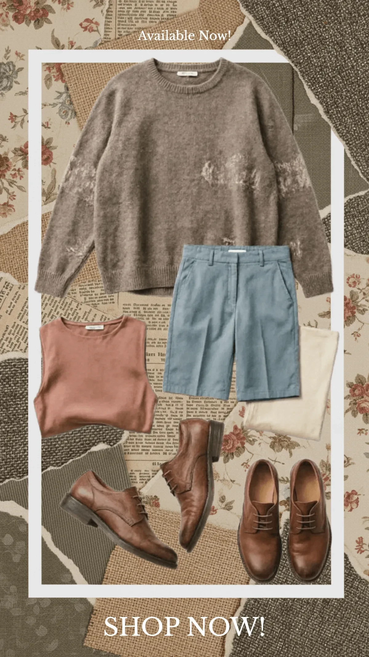 Free Trendy Outfit Collage Background Template to Edit Online Free Trendy Outfit Collage Background Template to Edit Online
