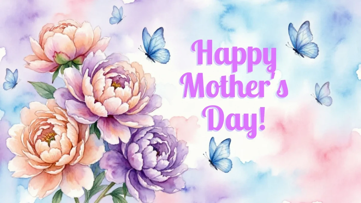 Free Happy Mother’s Day Background Template to Edit Online