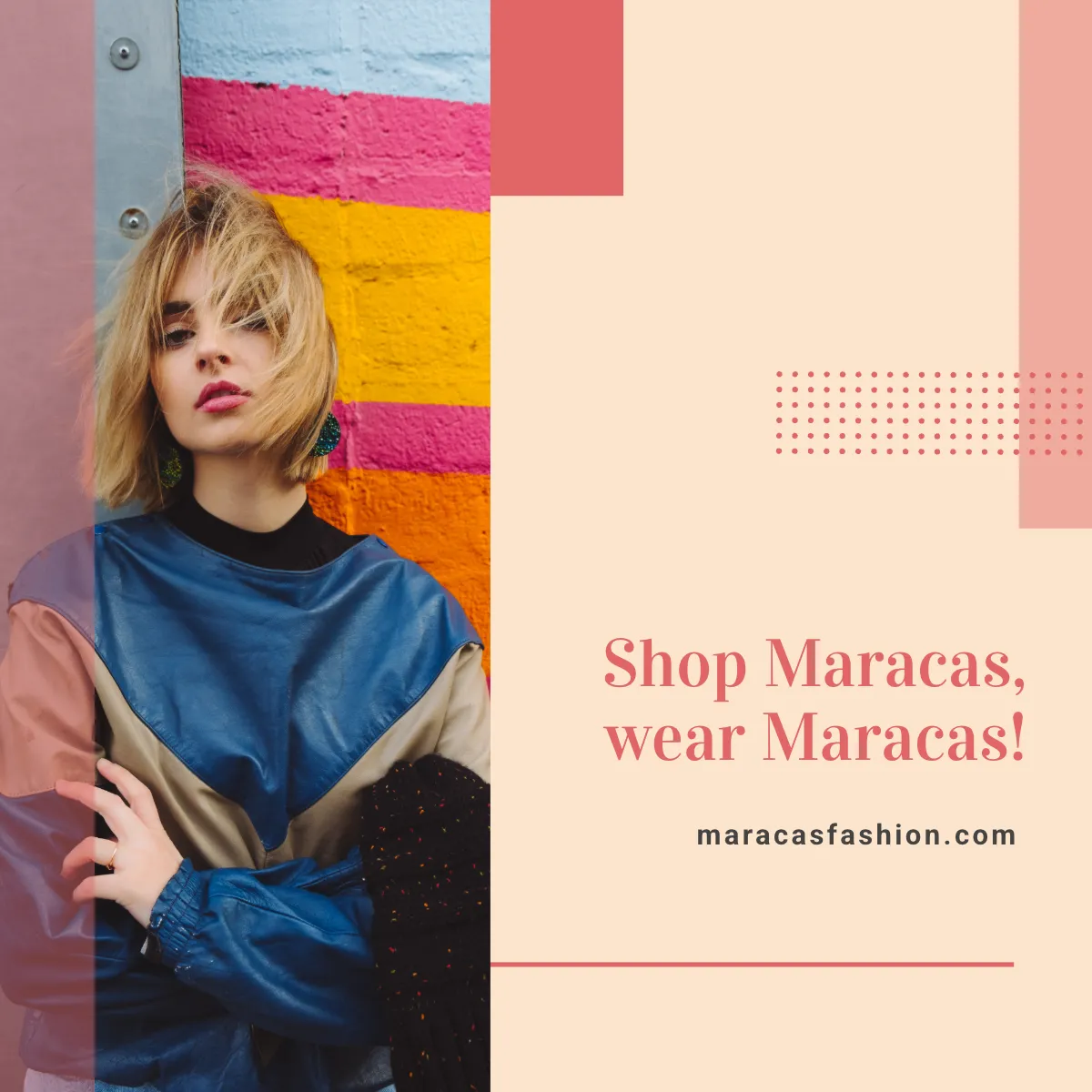 Free Clothing Facebook Carousel Ad Template to Edit Online