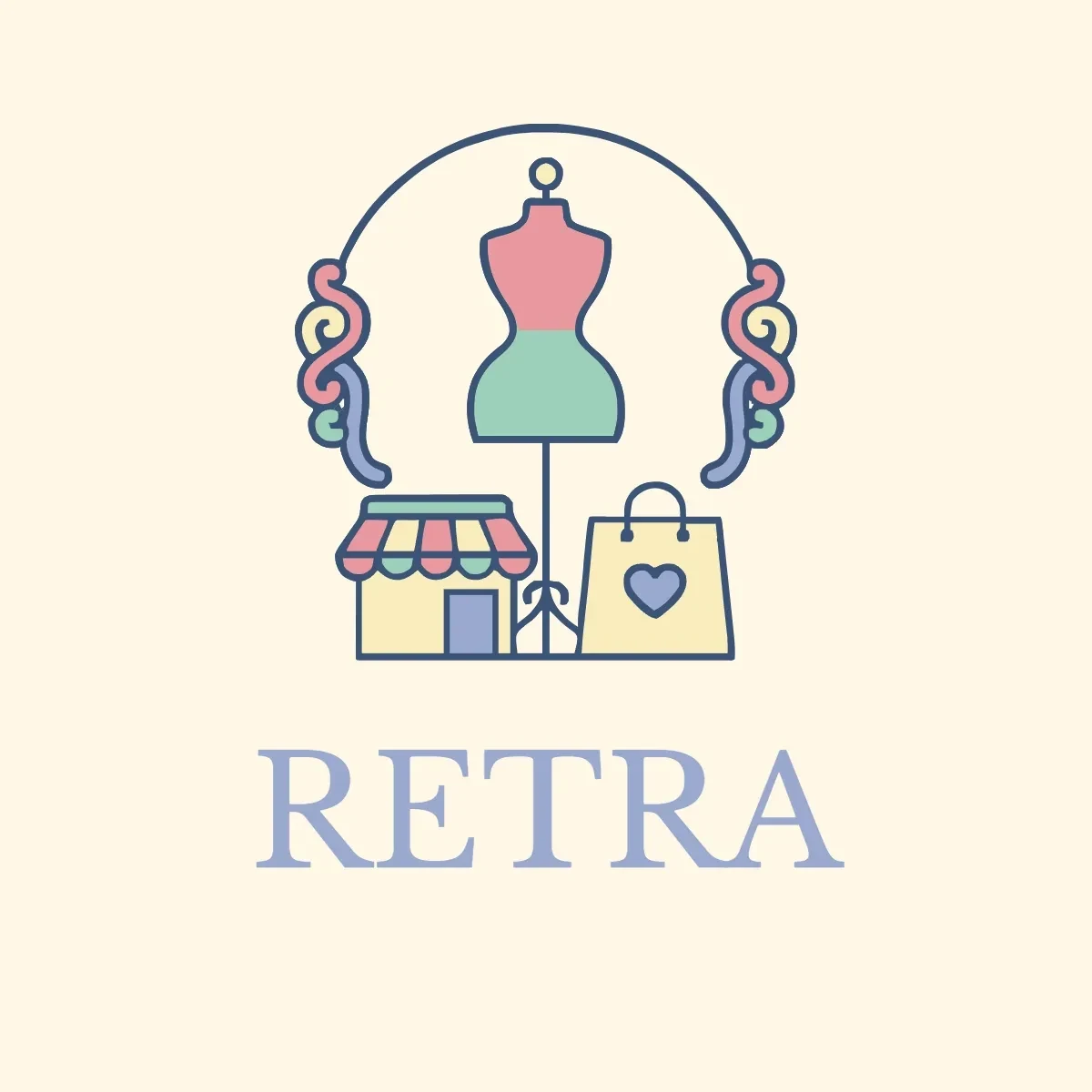 Free Retro Boutique Logo to Edit Online