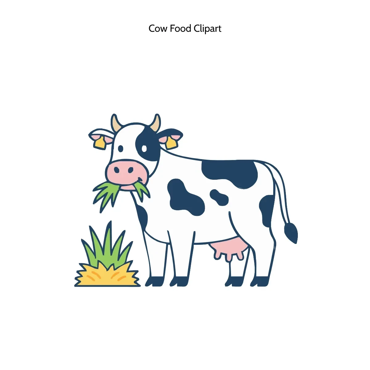 Free Cow Food Vector Clipart (PNG, SVG) to Edit Online