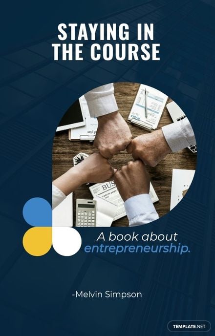 Business Wattpad Book Cover Template