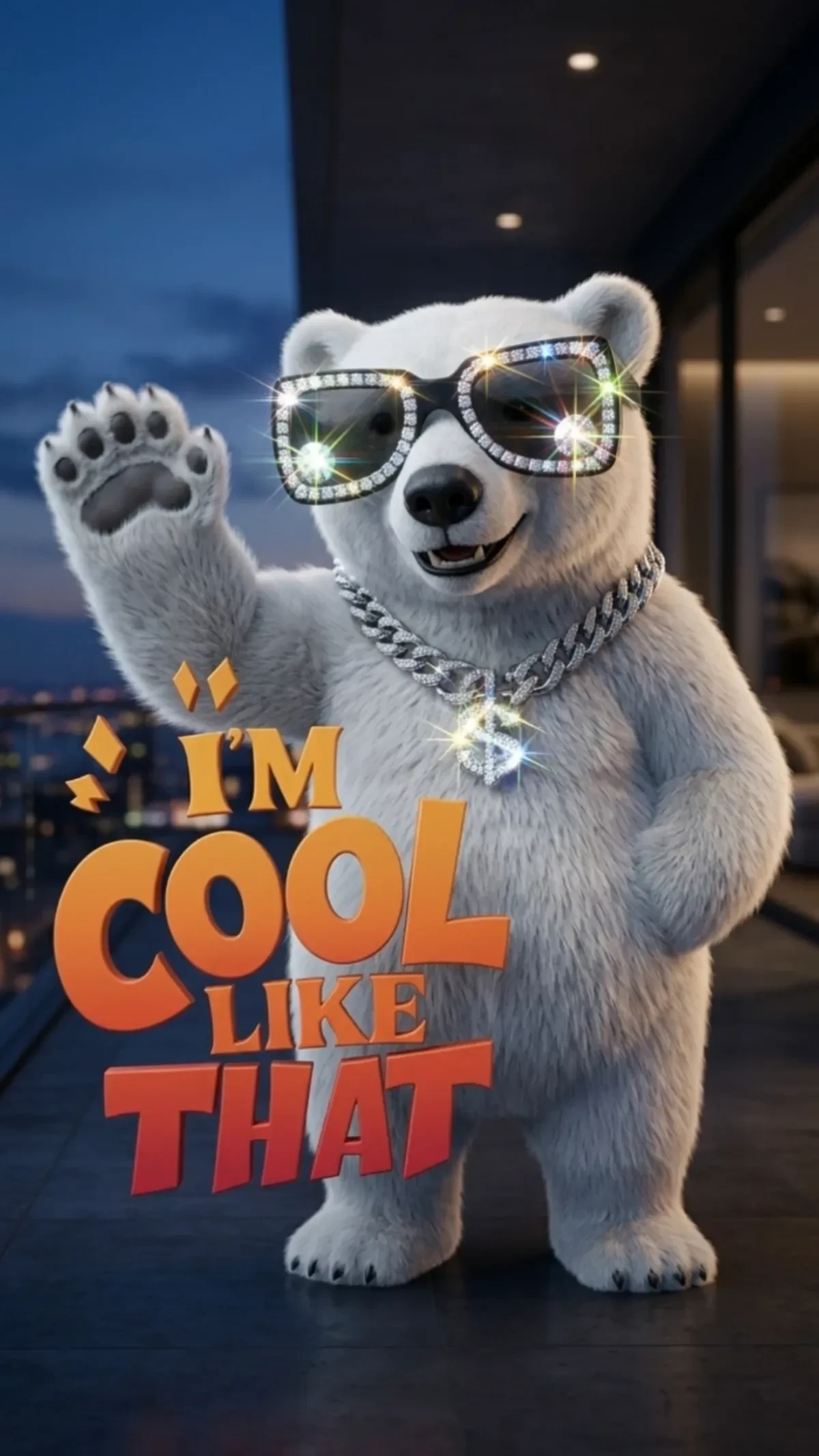 Free Cool Bear Wallpaper Template to Edit Online Free Cool Bear Wallpaper Template to Edit Online