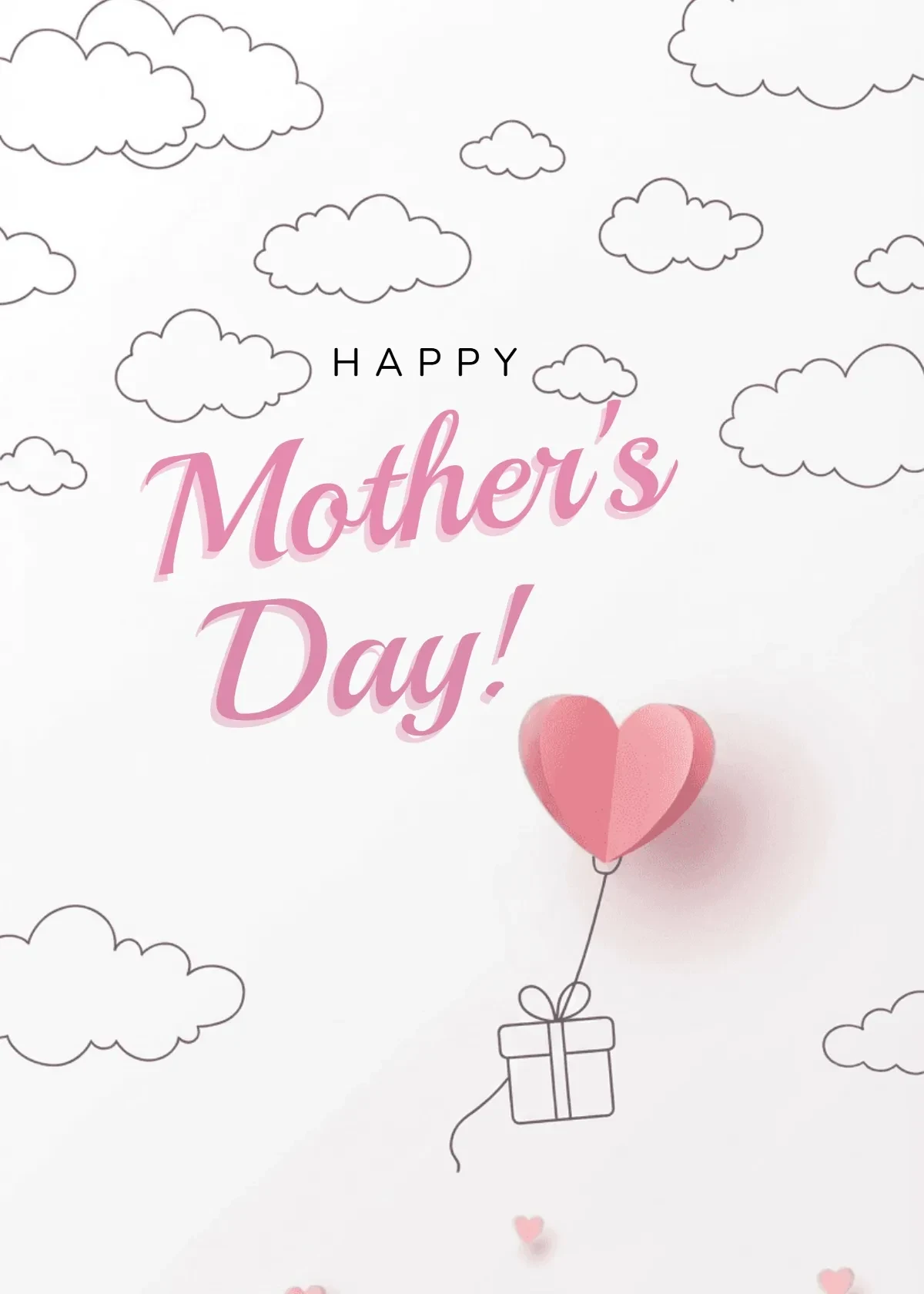 Free Mother’s Day Card Background Template to Edit Online