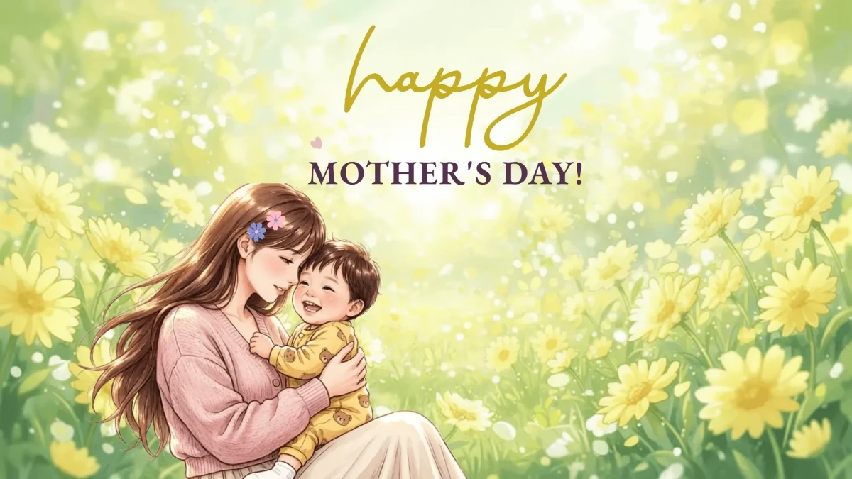 Free Digital Art Mother’s Day Background Template to Edit Online