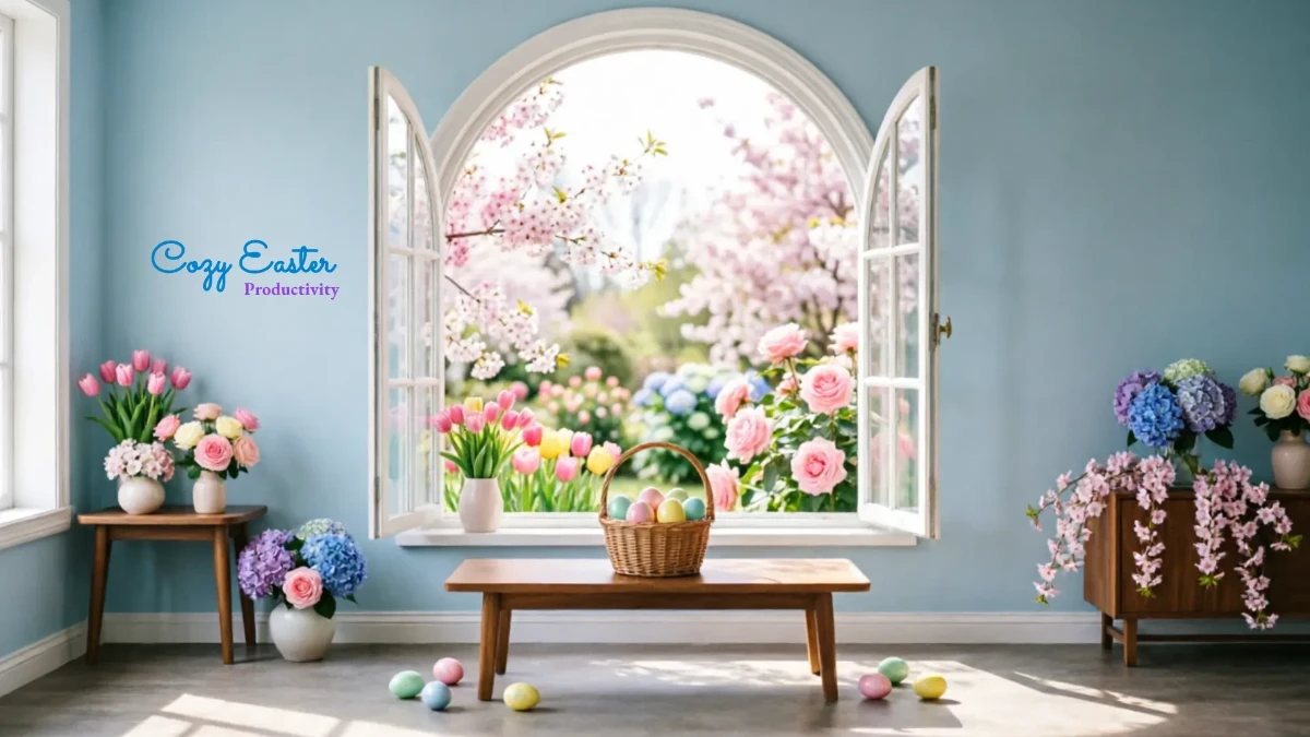 Free Easter Google Meet Background Template to Edit Online Free Easter Google Meet Background Template to Edit Online