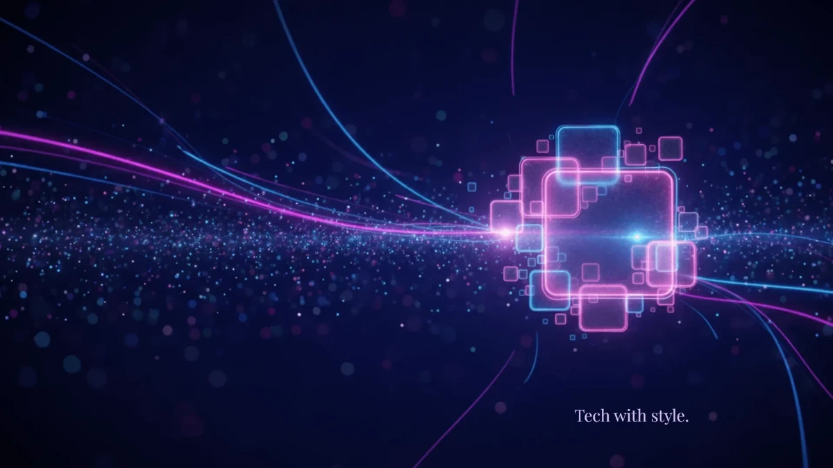 Free Purple Digital Background Template to Edit Online