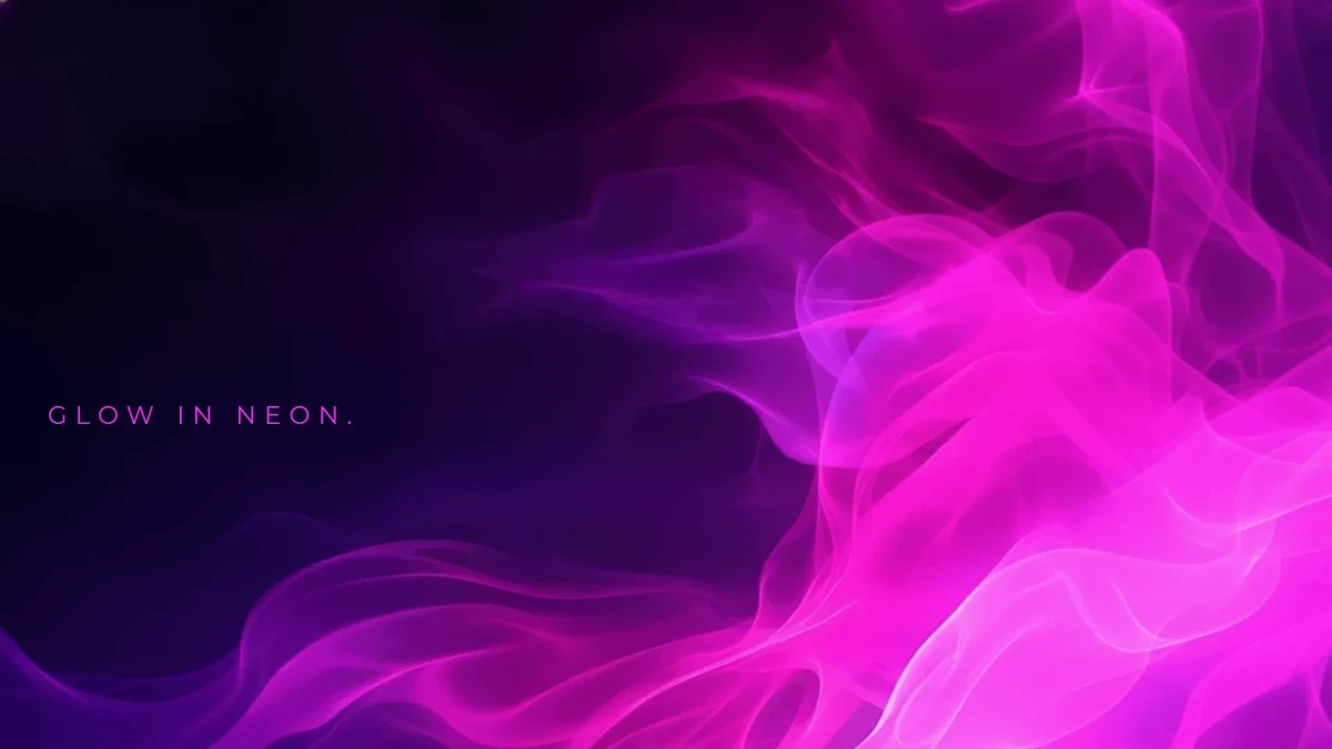 Free Neon Purple Background Template to Edit Online