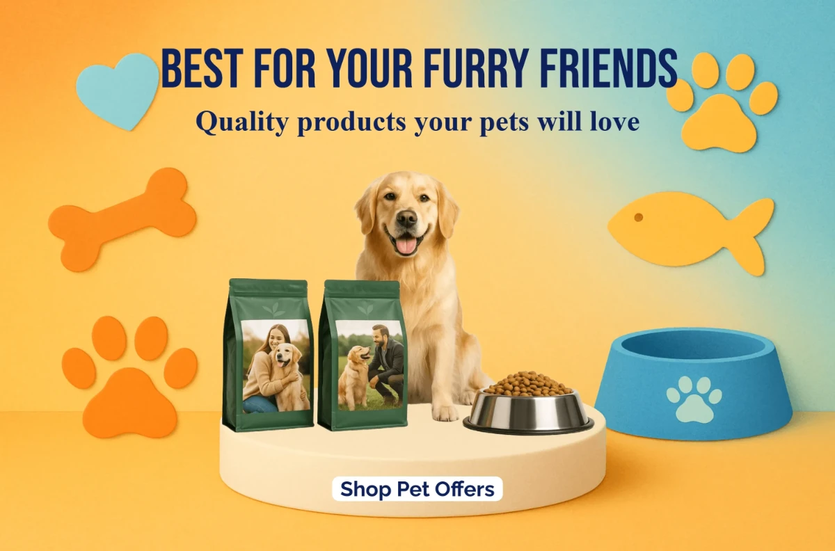 Free Pet Banner Background Template to Edit Online