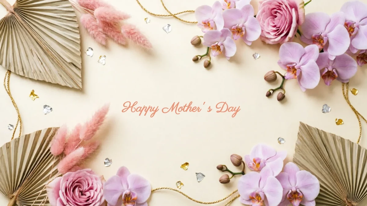 Free Neutral Beige Mother’s Day Background Template to Edit Online