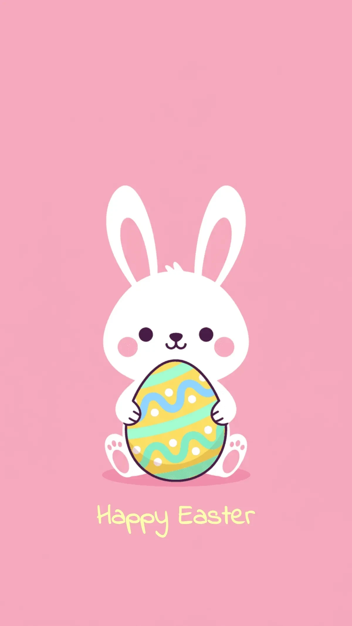 Free Minimalist Easter Background Template to Edit Online