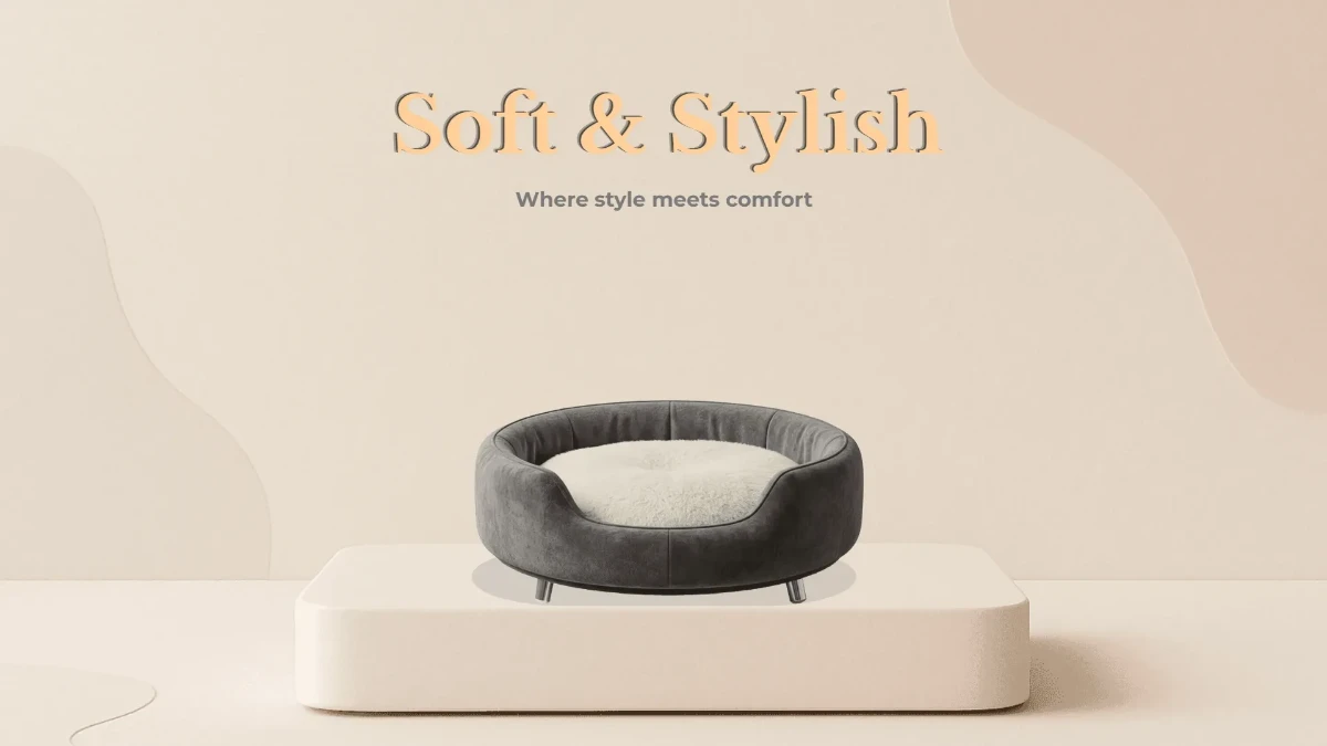 Free Aesthetic Pet Product Background Template to Edit Online