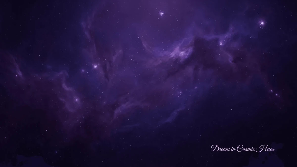 Free Purple Galaxy Background Template to Edit Online