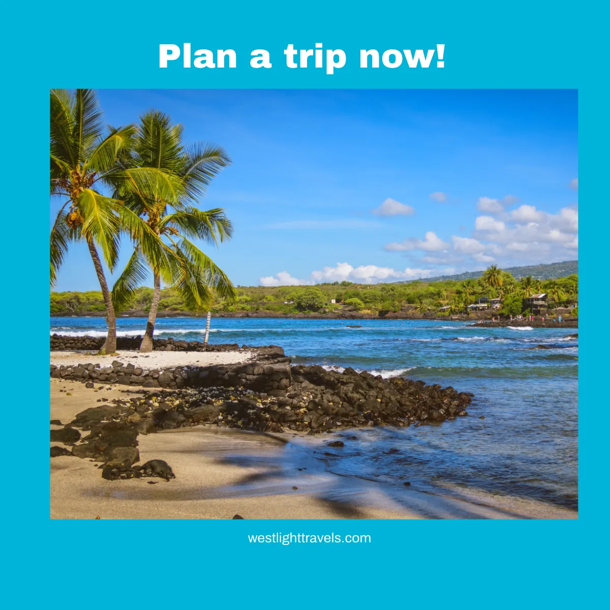 Free Travel Agency Facebook Carousel Ad Template to Edit Online