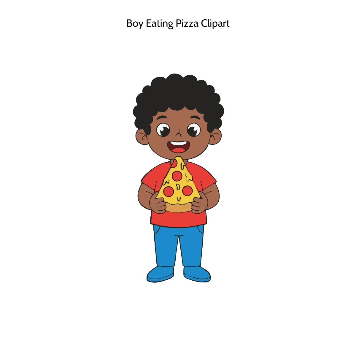 Free Boy Eating Pizza Clipart Template to Edit Online Free Boy Eating Pizza Clipart Template to Edit Online