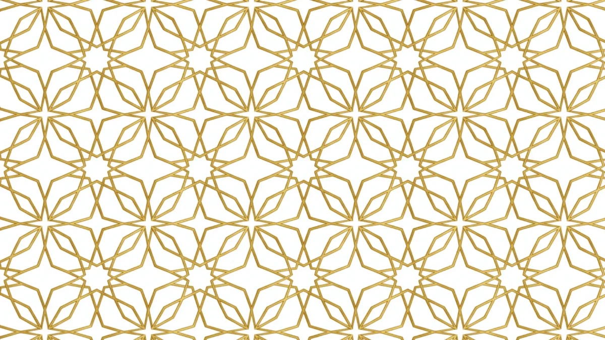 Free Gold Arabic Pattern Background Template to Edit Online