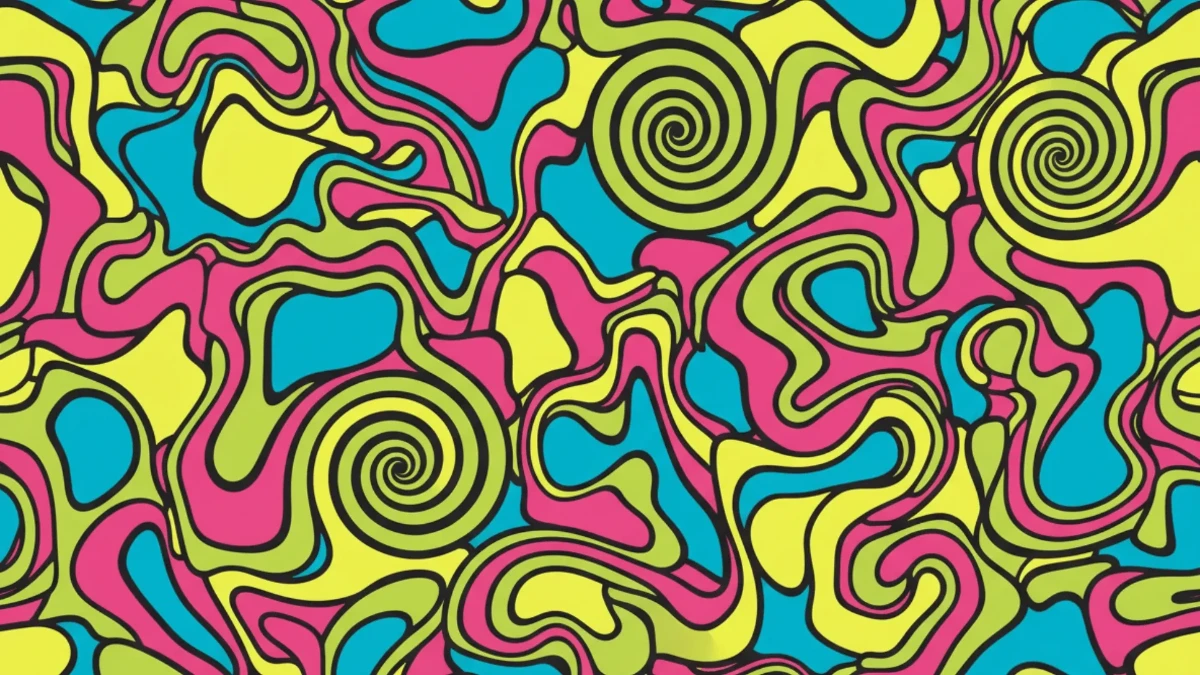 Free Psychedelic Pattern Background Template to Edit Online