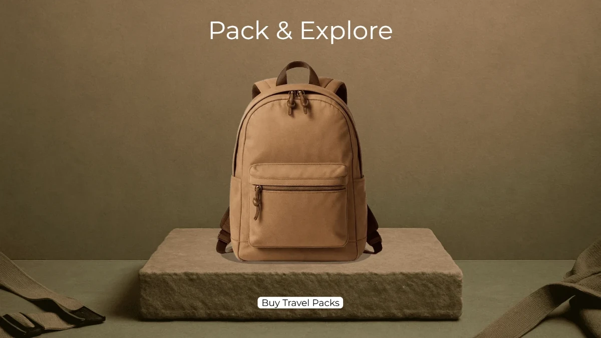 Free Backpacking Travel Background Template to Edit Online
