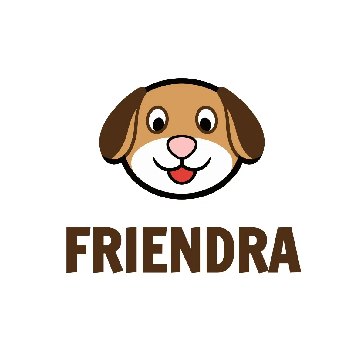 Free Friendly Pet Logo Template to Edit Online