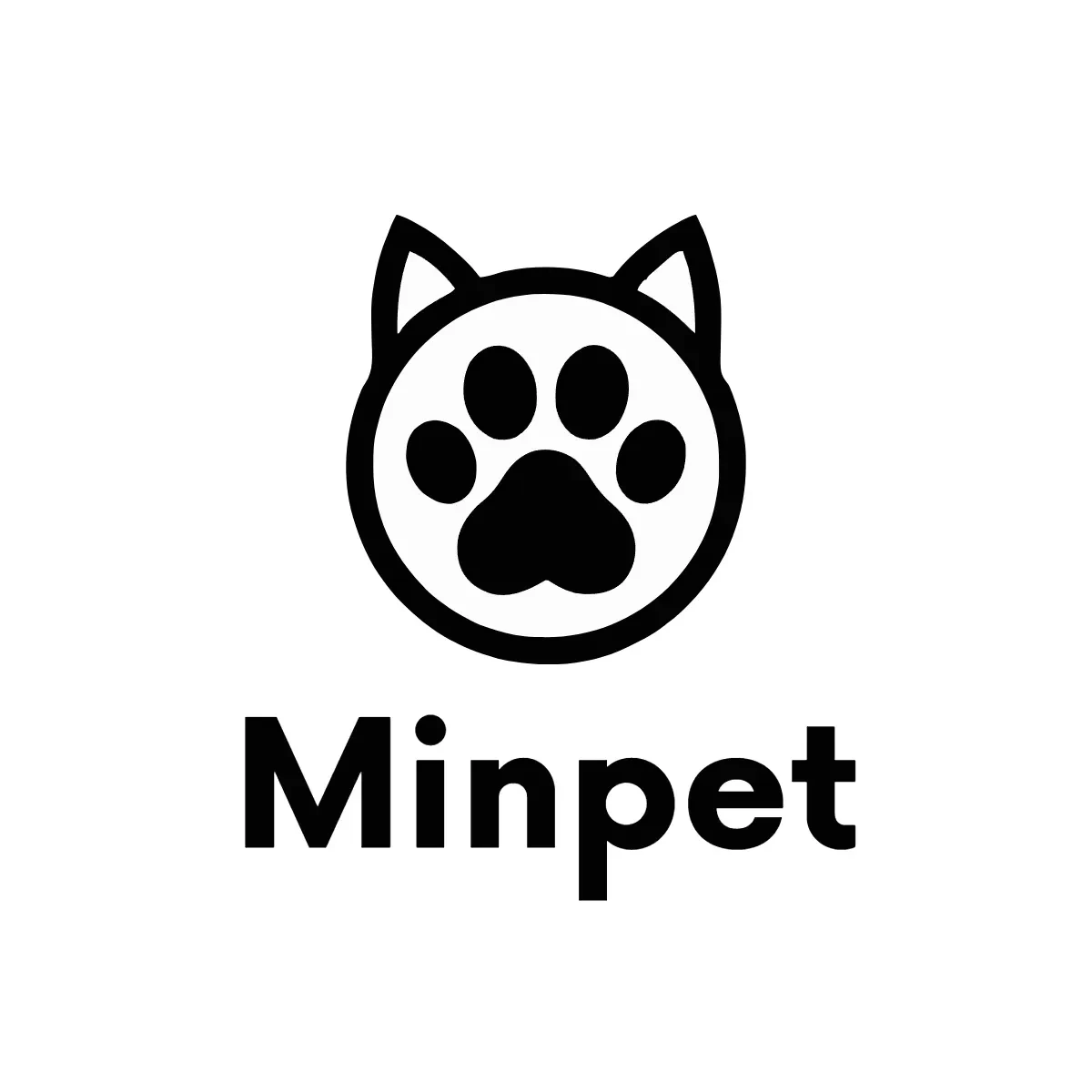 Free Minimal Pet Shop Logo Template to Edit Online