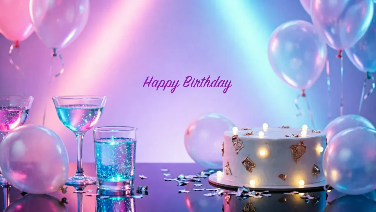Free Birthday Party Background Template Free Birthday Party Background Template