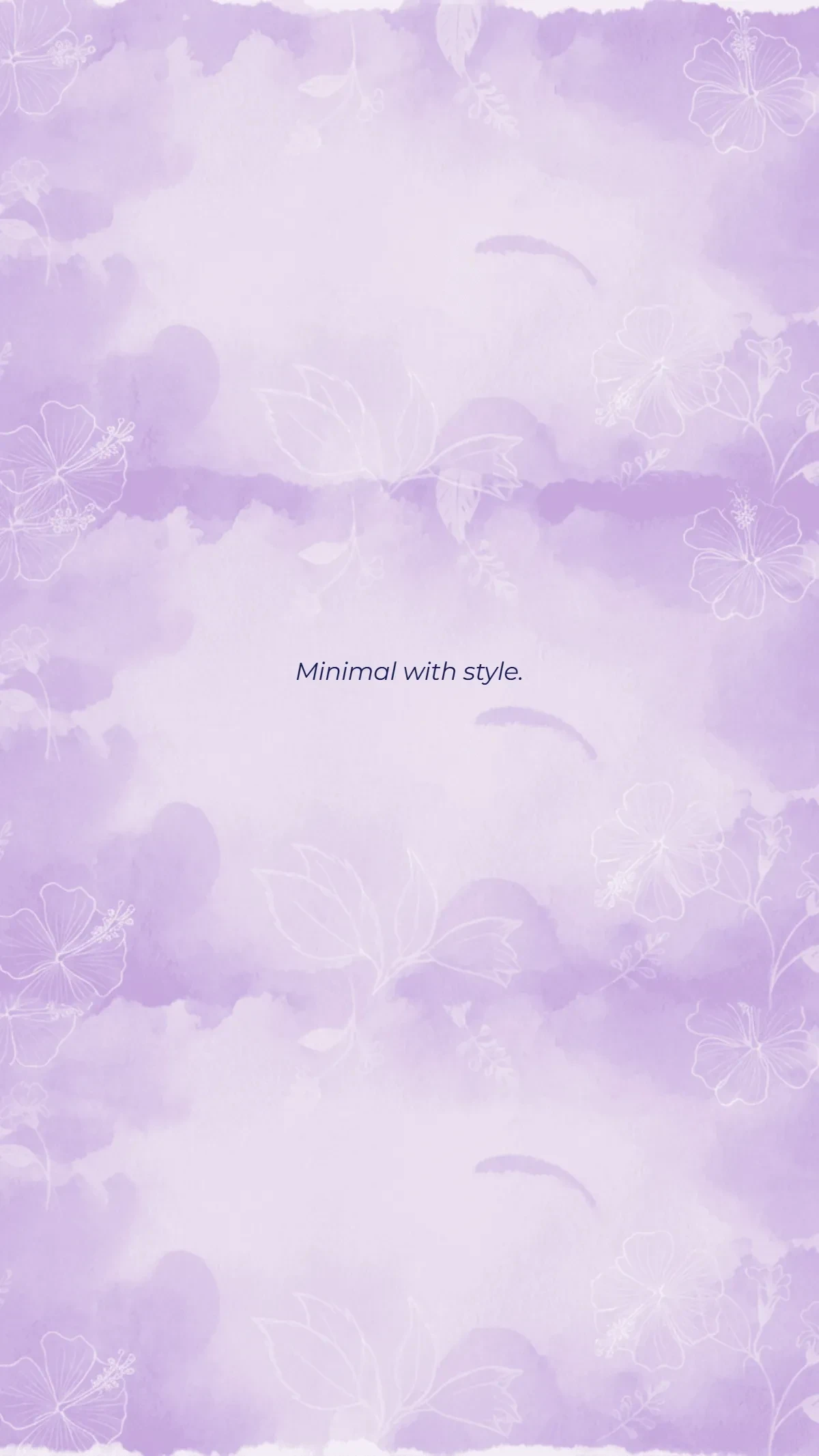 Free Minimalist Purple Background Template to Edit Online